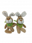 Preview: Minihase mit Namen bestickt