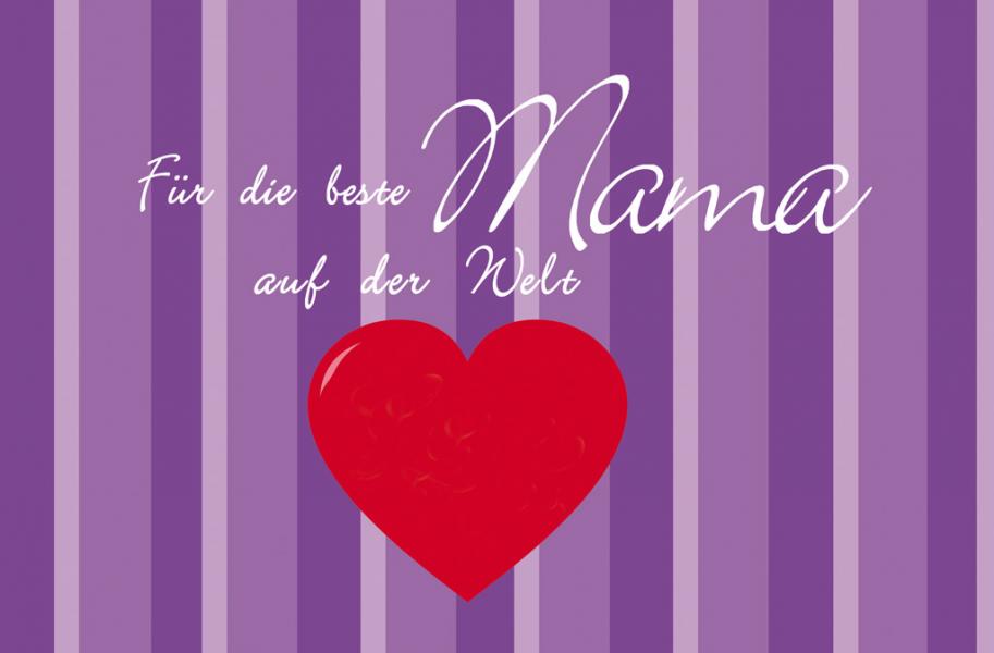 Glückwunschkarte Mama