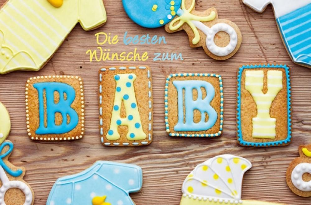 Glückwunschkarte Geburt