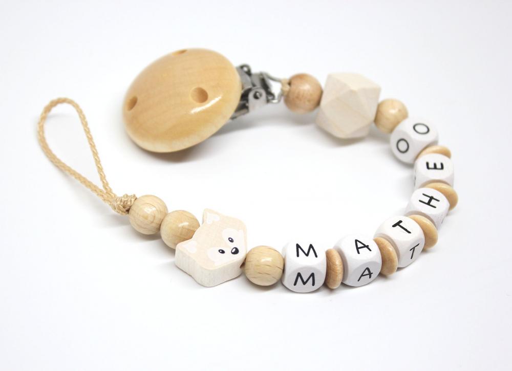 Schnullerkette mit Namen