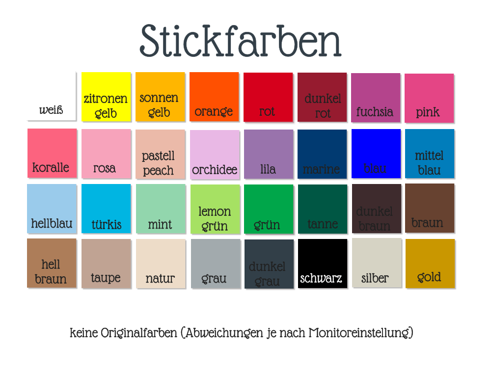 Stickfarben